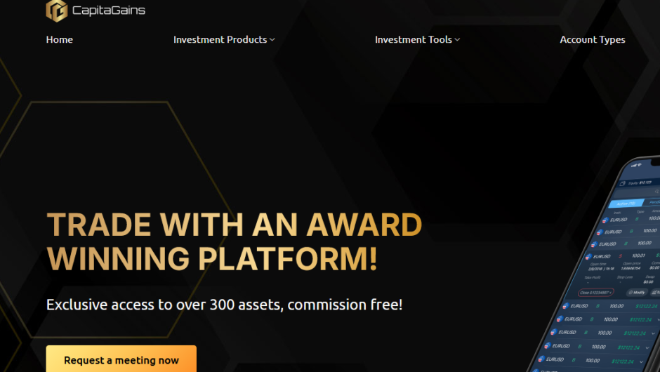 Вернуть деньги от CapitaGains, отзывы клиентов