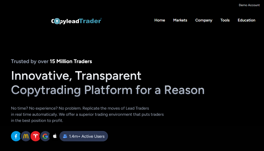 CopyleadTrader Group мошеннический проект