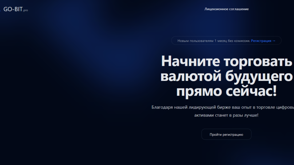 GoBit Pro — отзывы, как вернуть деньги от брокера !