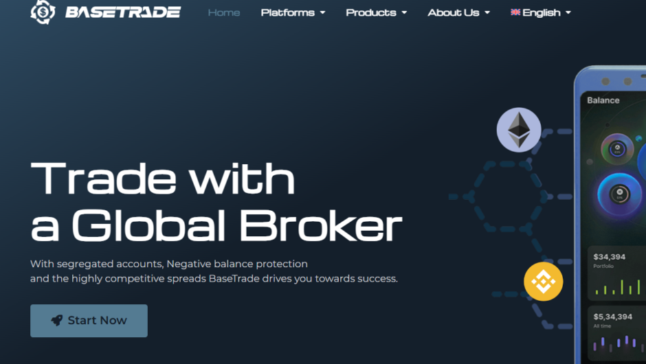 BaseTrade мошеннический проект