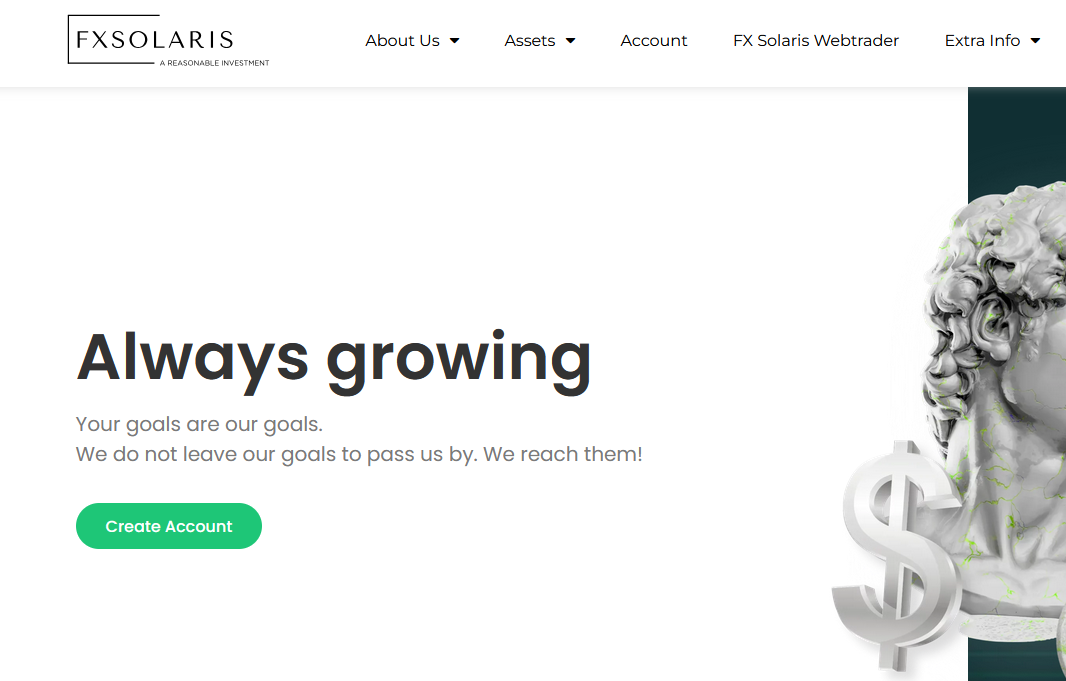 FX Solaris мошеннический проект