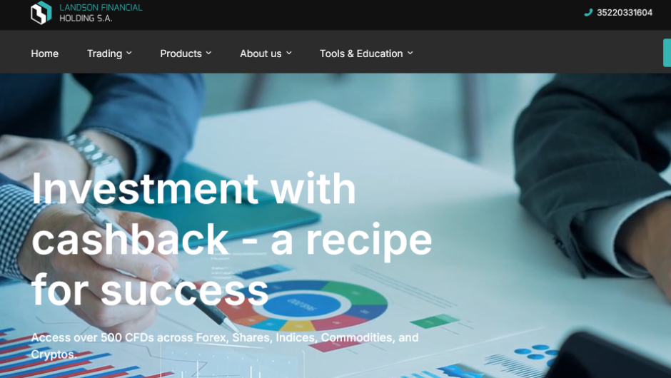 Вернуть деньги от Landson Financial Holding S.A., отзывы клиентов