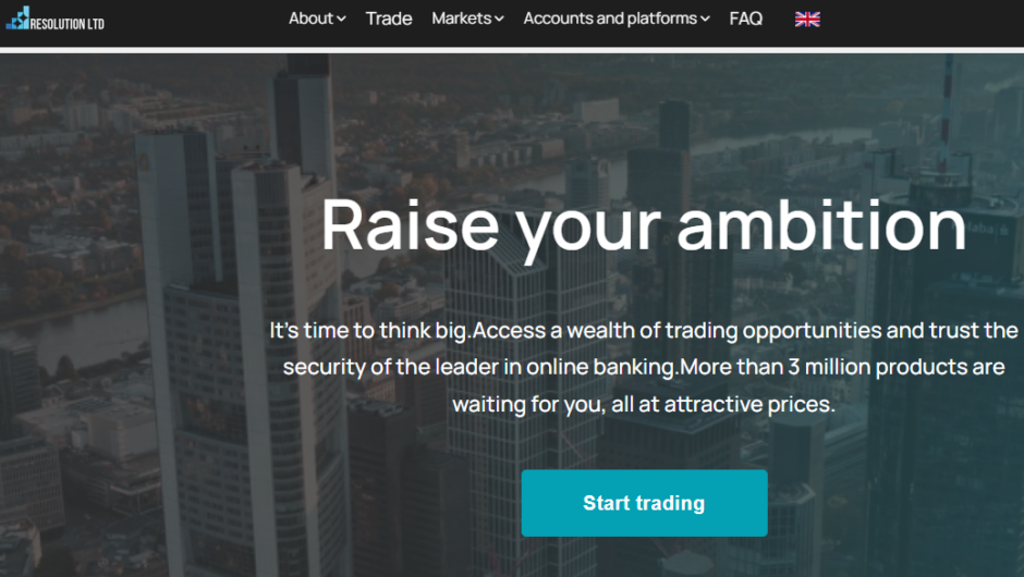 Resolution LTD – отзывы, как вернуть деньги