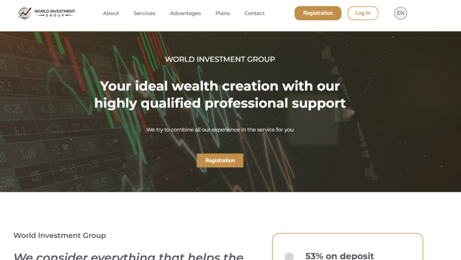 WORLD INVESTMENT GROUP — отзывы, как вернуть депозит, мошенники