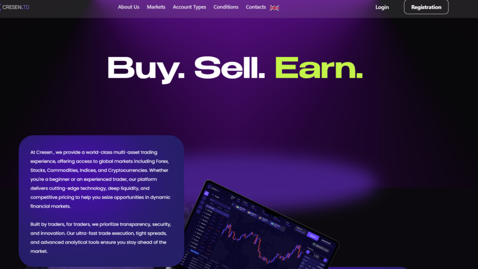 Cresen — отзывы, как вернуть депозит, мошенники