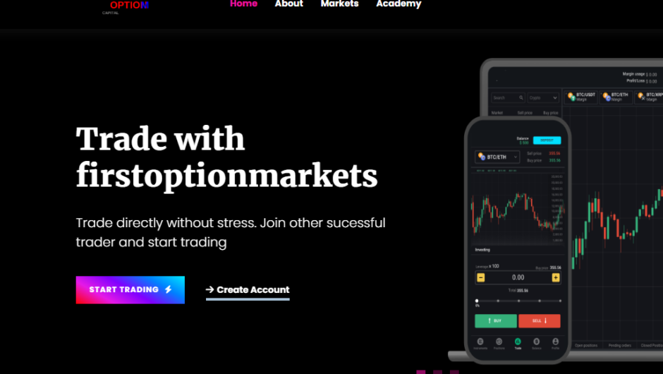 Firstoptionmarkets – отзывы, как вернуть деньги