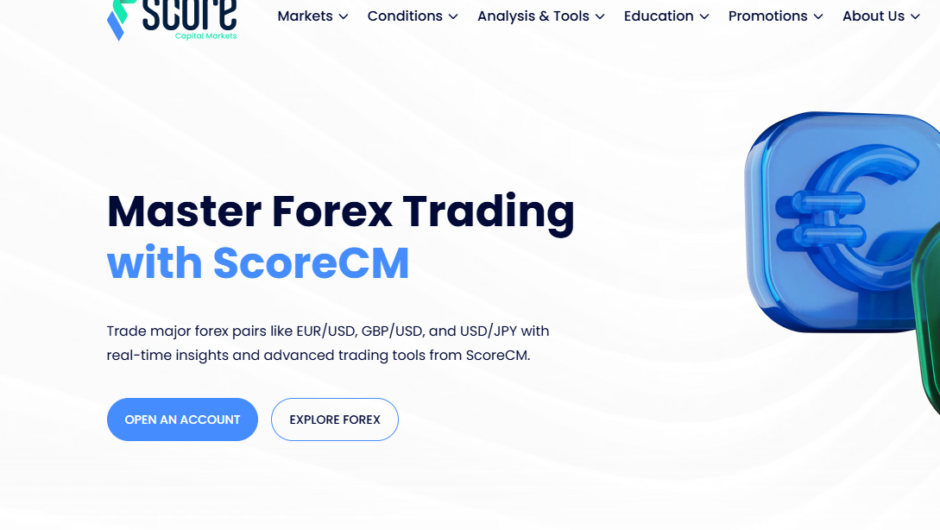 Score Capital Markets – отзывы, как вернуть деньги