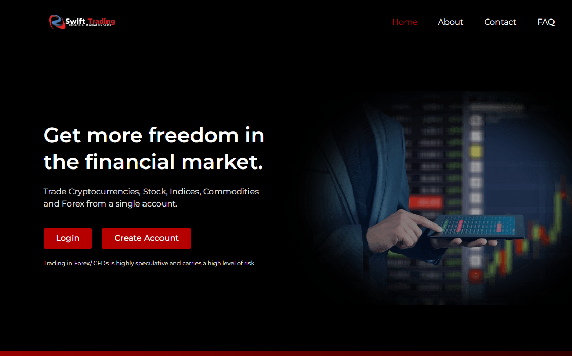 SwiftTradingexpert мошеннический проект