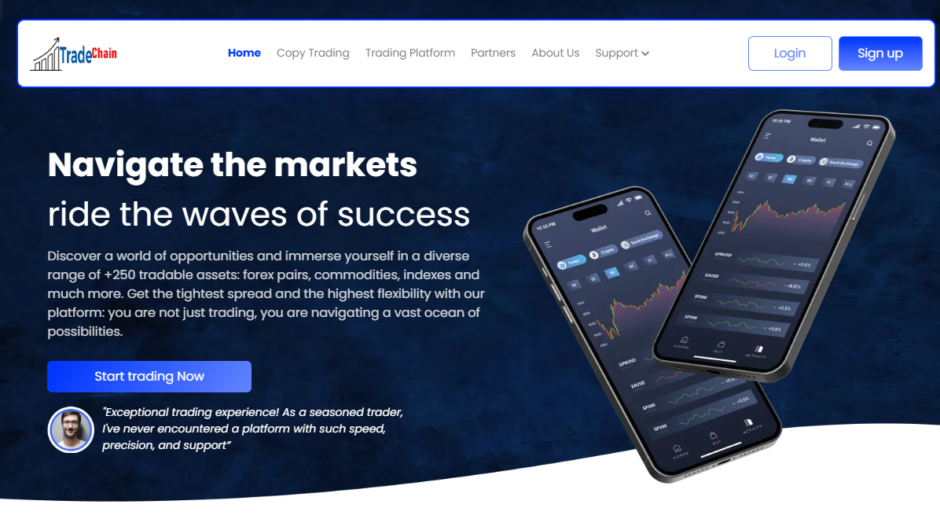 Trade Chain – отзывы, как вернуть деньги