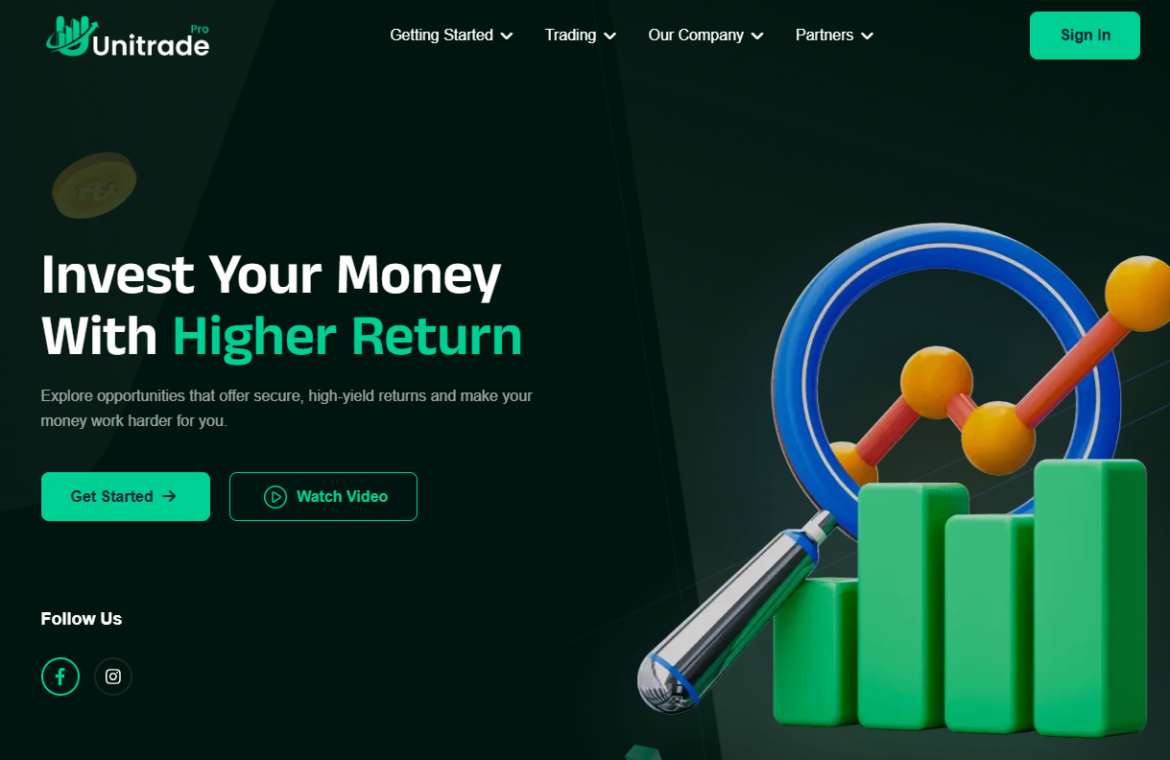 Unitradepro мошеннический проект