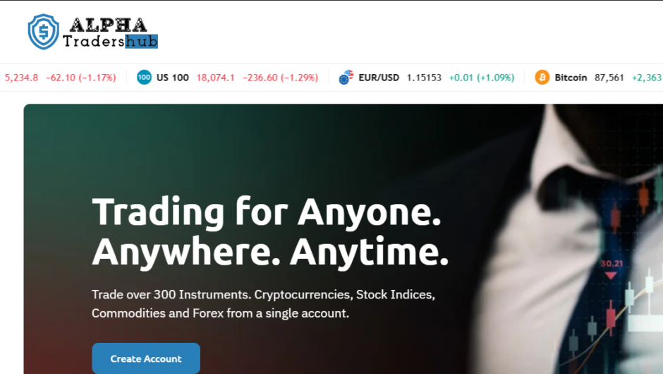 ALPHA-Tradershub – отзывы, как вернуть деньги