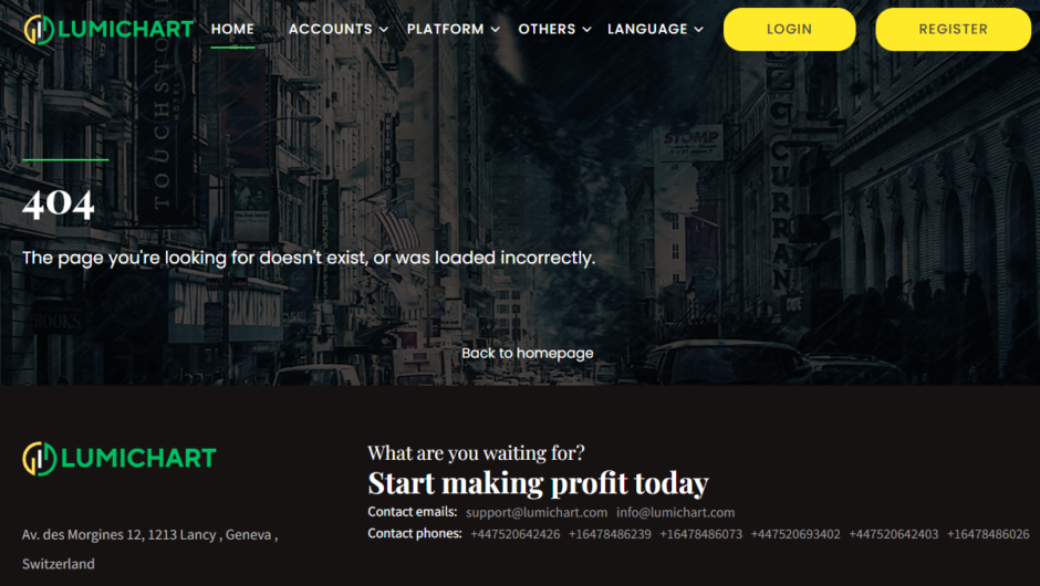 Lumichart – отзывы, как вернуть деньги от брокера