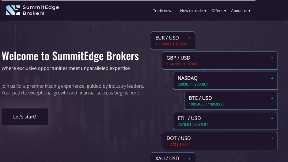 SummitEdge Brokers — Отзывы, Жалобы, Разоблачение