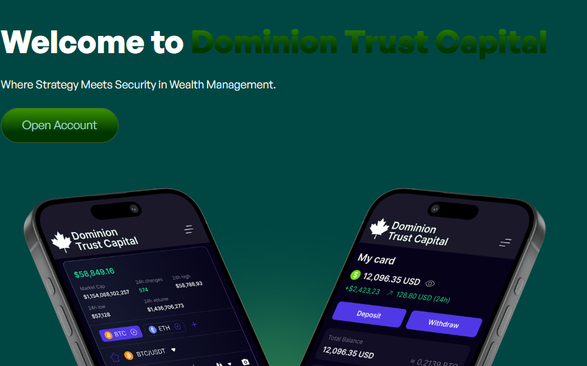 Dominion Trust Capital — Отзывы, История пострадавшего, как вернуть деньги, мошенники