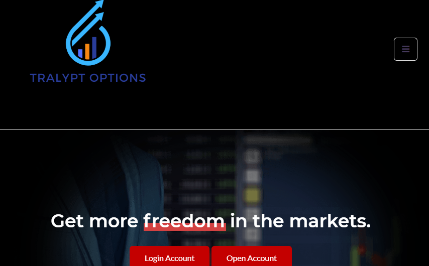 TralyptOptions — Отзывы, как вернуть деньги, мошенники