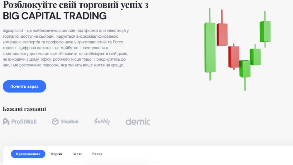 Big Capital Trading — Отзывы, Мнение Эксперта, Детальный Разбор брокера.