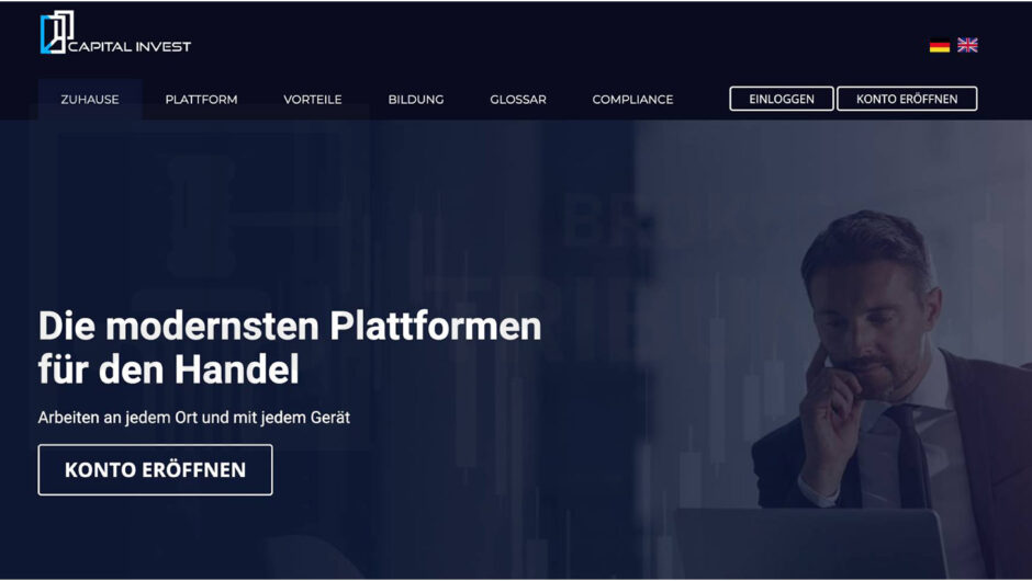 Capital Invester — Отзывы пострадавших, все про брокера