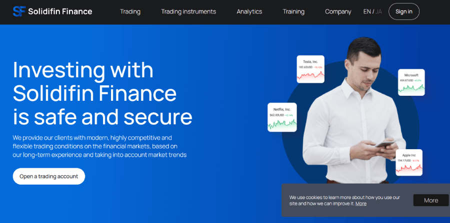 Solidifin Finance — Отзывы и мнение специалистов: стоит ли доверять компании